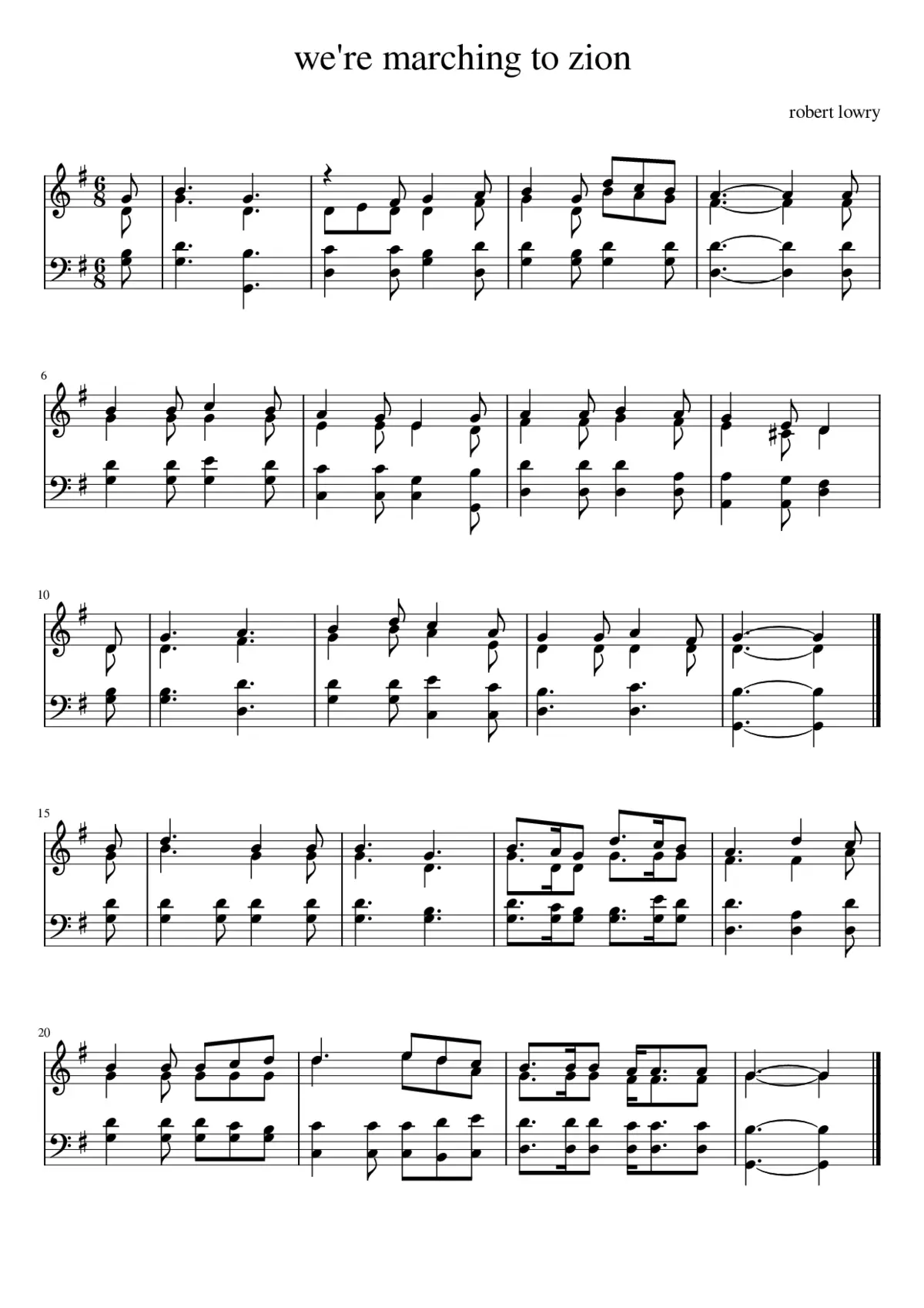 Marching to zion - Page 1