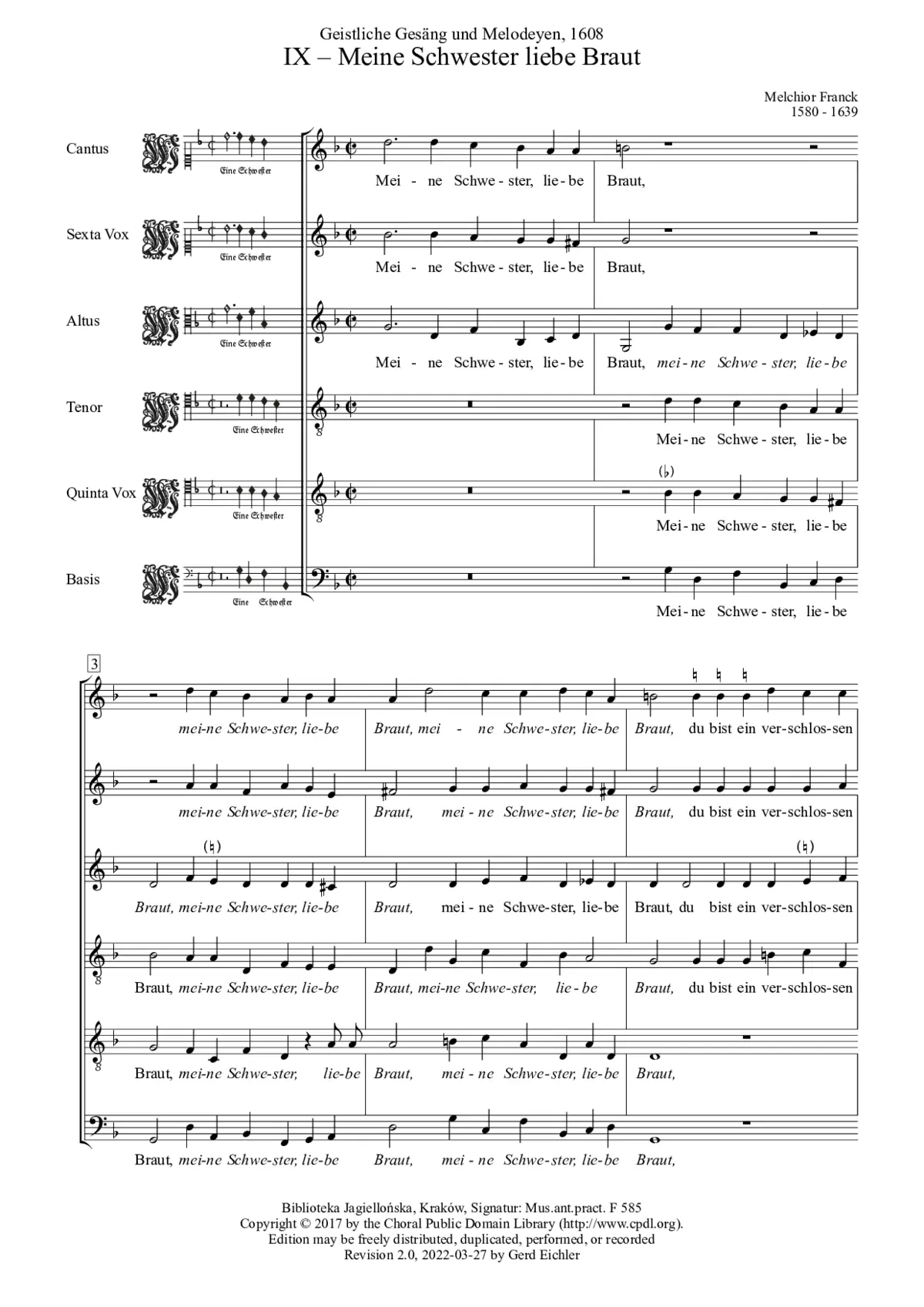 Meine Schwester, Liebe Braut - Page 1