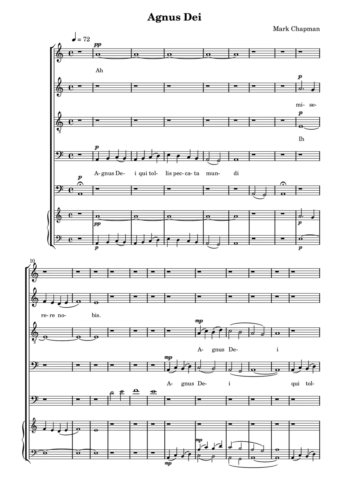Agnus Dei - Page 1