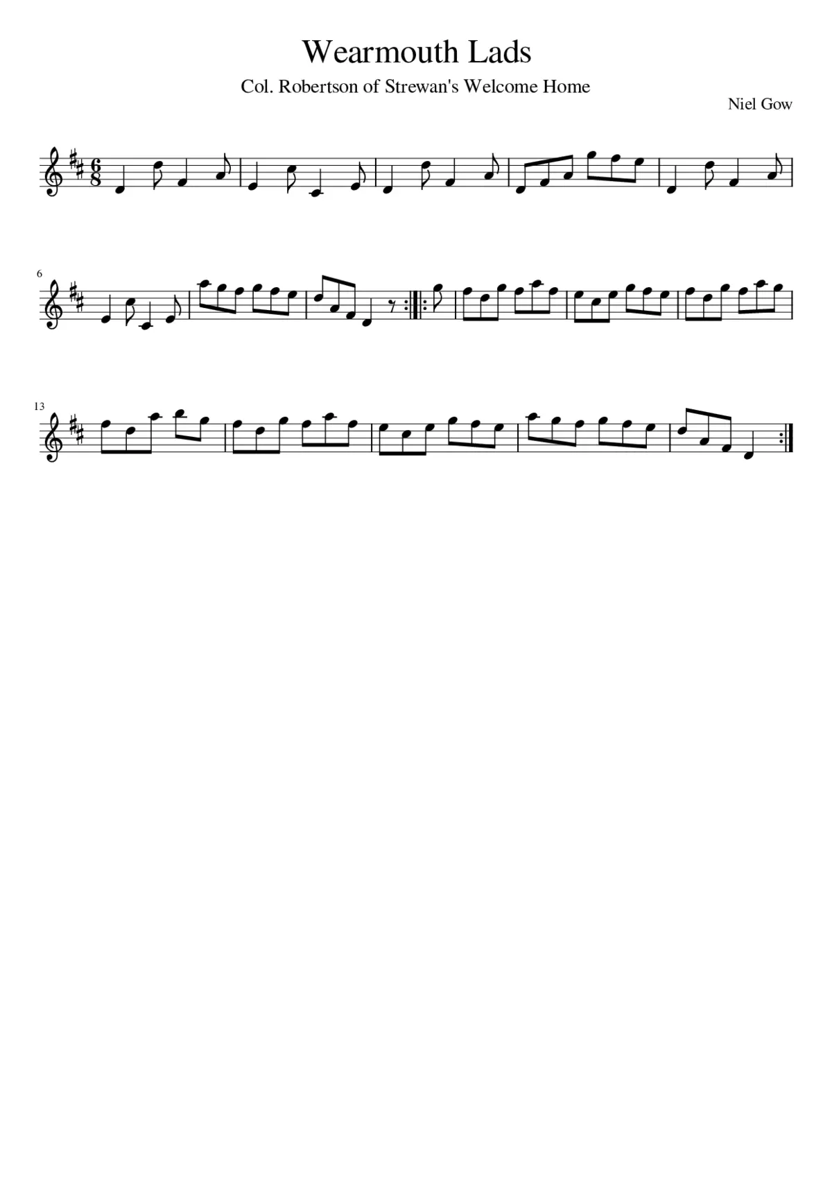 Wearmouth Lads - Page 1