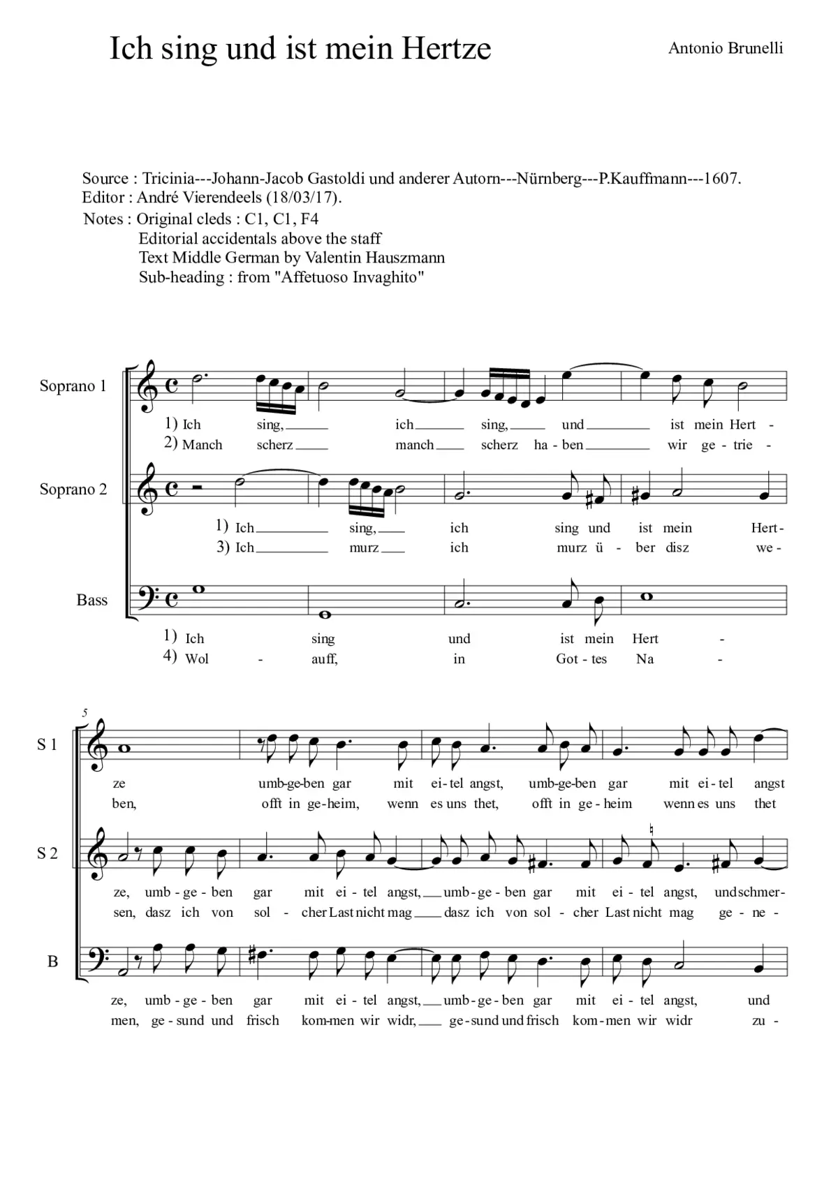 Ich sing - Page 1