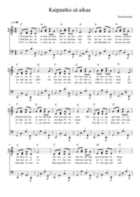 Kaipaatko sä aikaa - Tatu Kantola