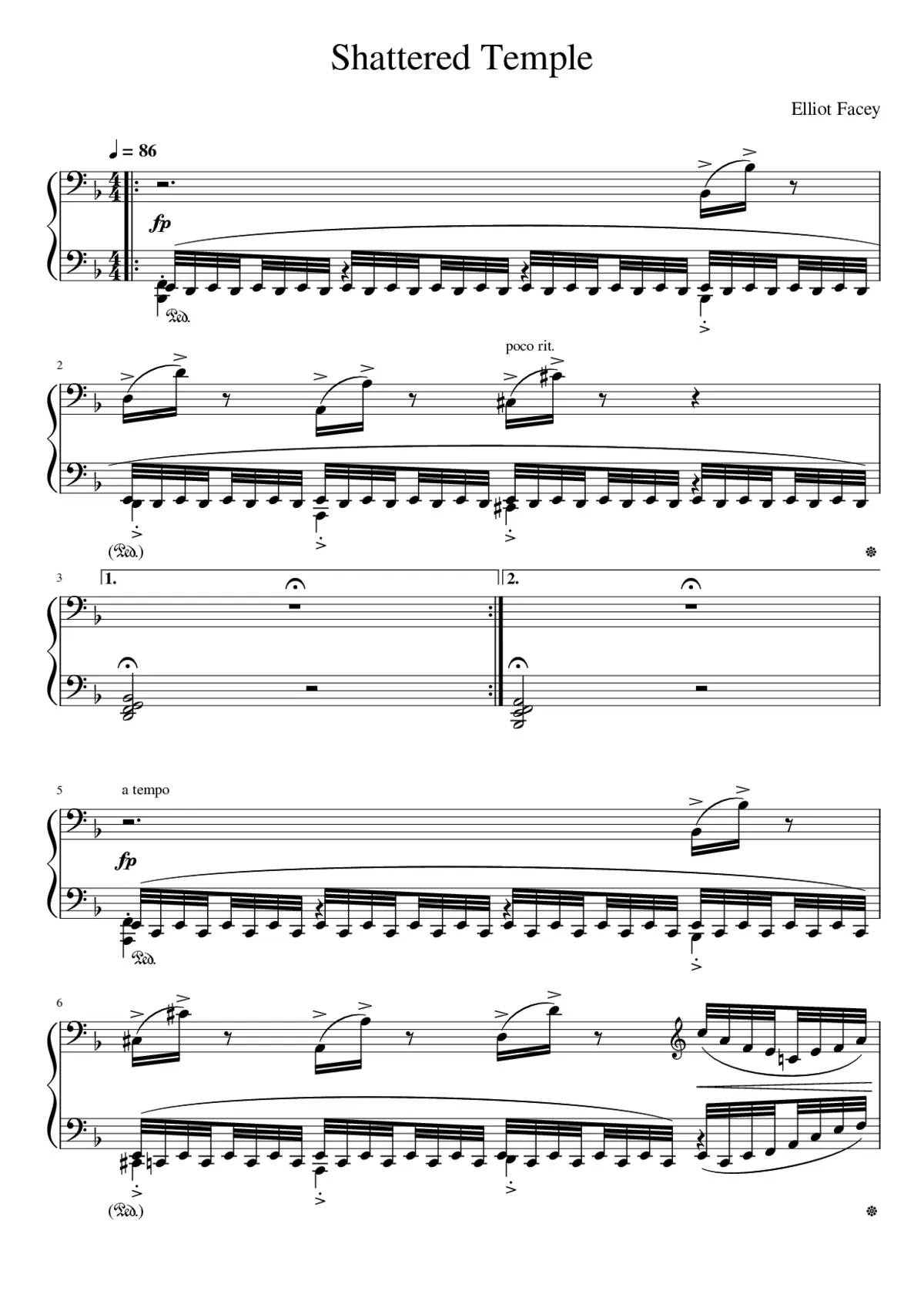 Shattered Temple - Page 1