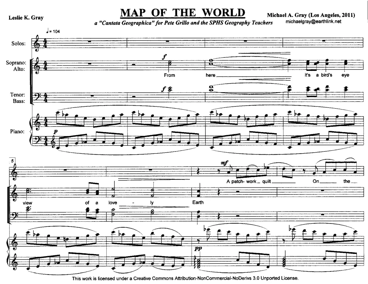 Map of the World - Page 1