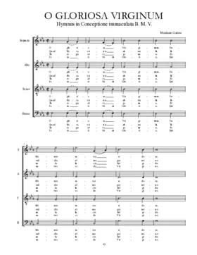 O gloriosa Virginum
