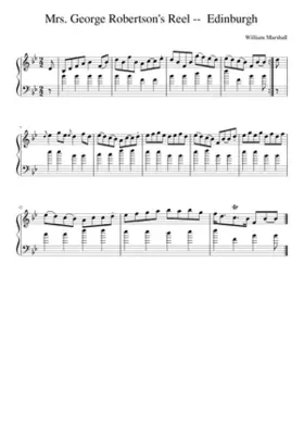 Mrs. George Robertson's Reel -- Edinburgh