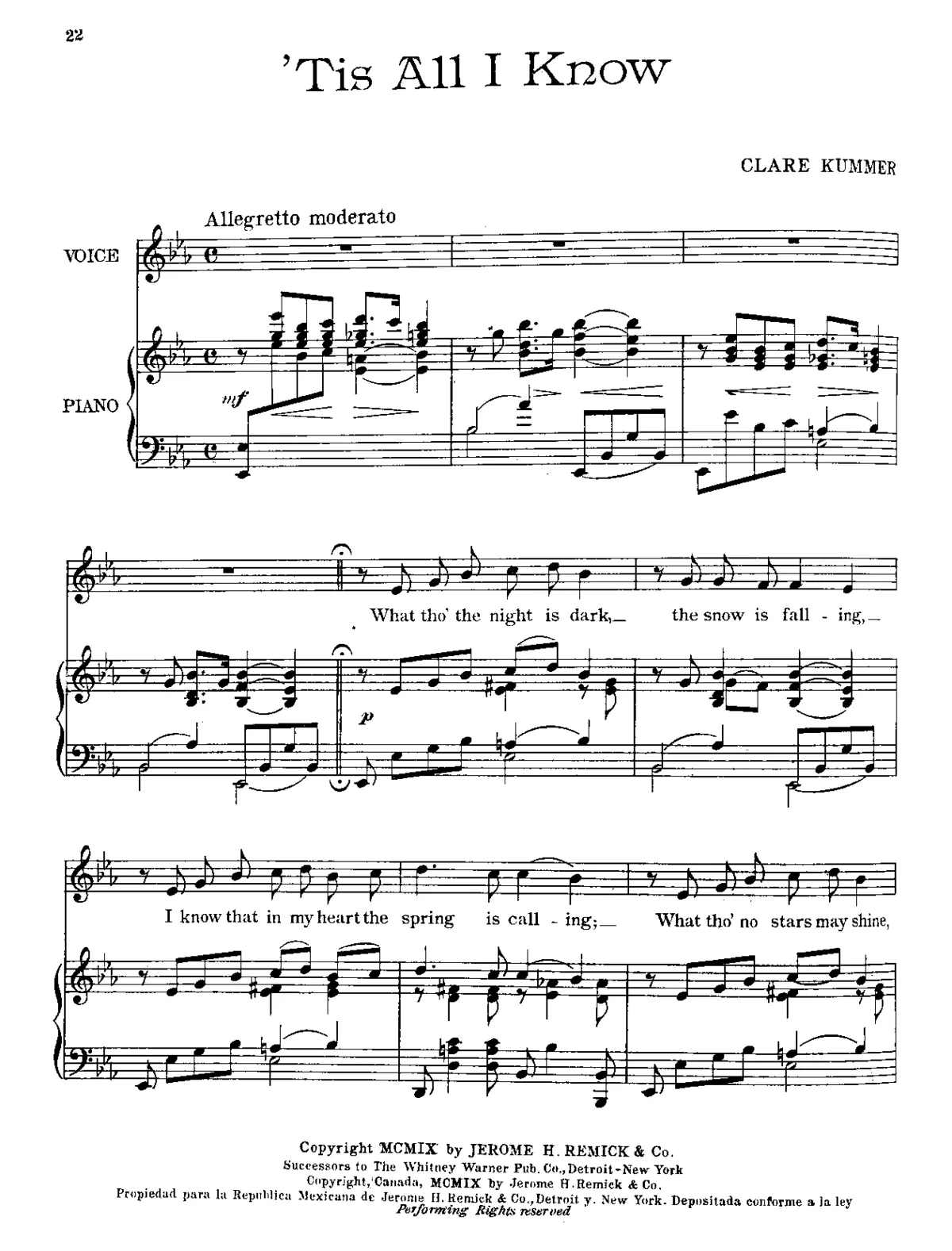 'Tis All I Know - Page 1