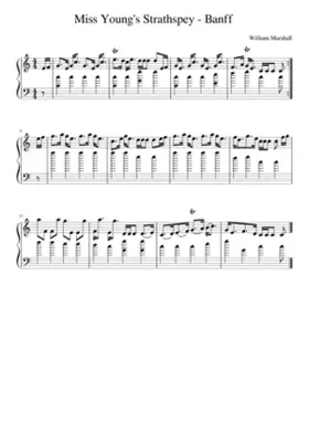 Miss Young's Strathspey - Banff