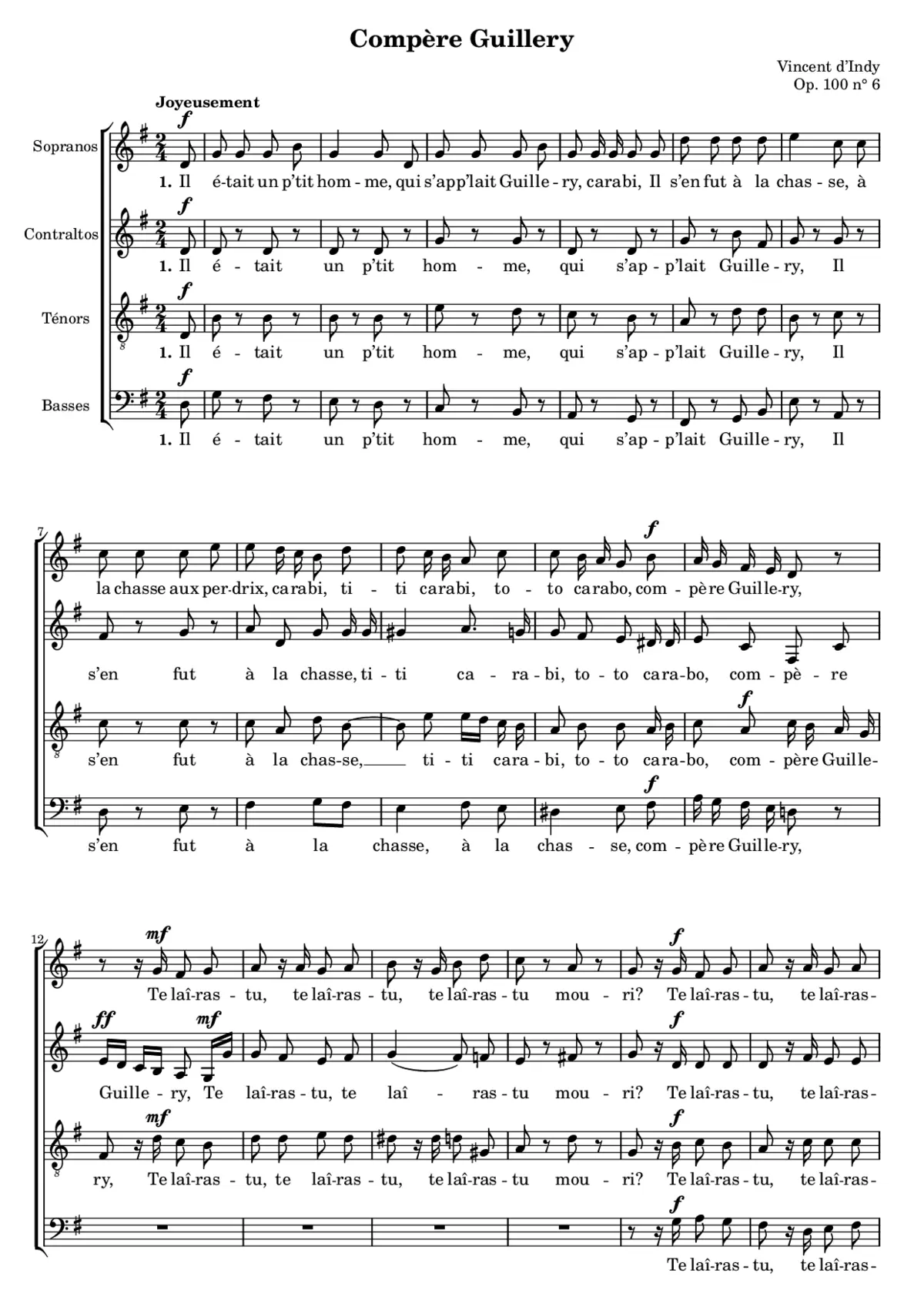 Compère Guillery - Page 1