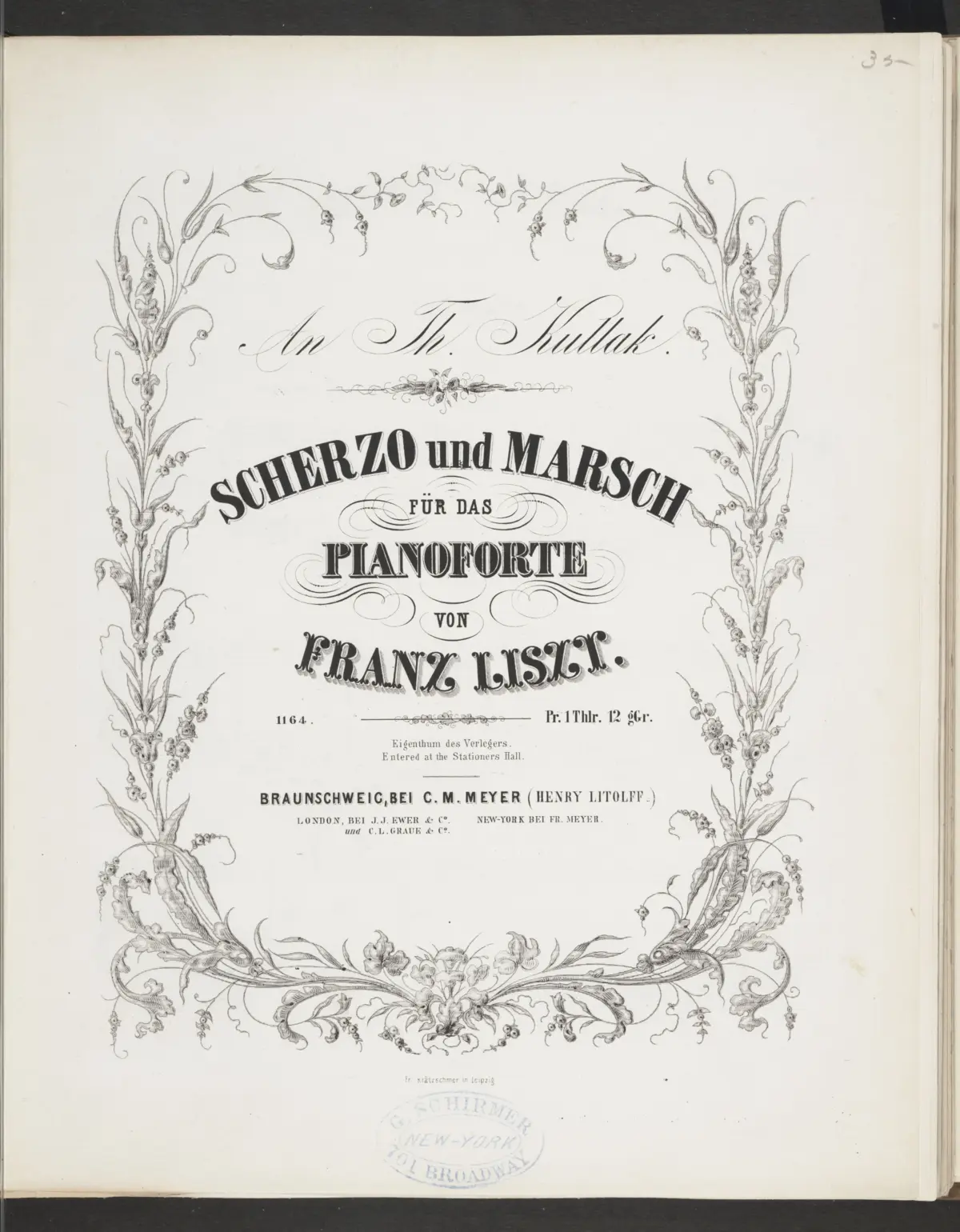 Scherzo und Marsch - Page 1