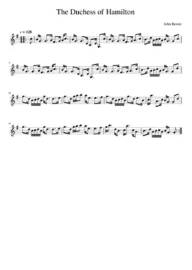 The Duchess of Hamilton