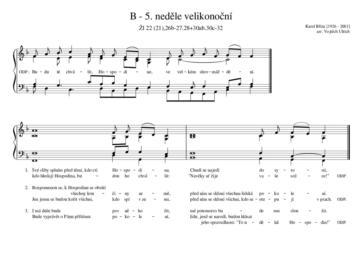 B - 5. neděle velikonoční - Page 1