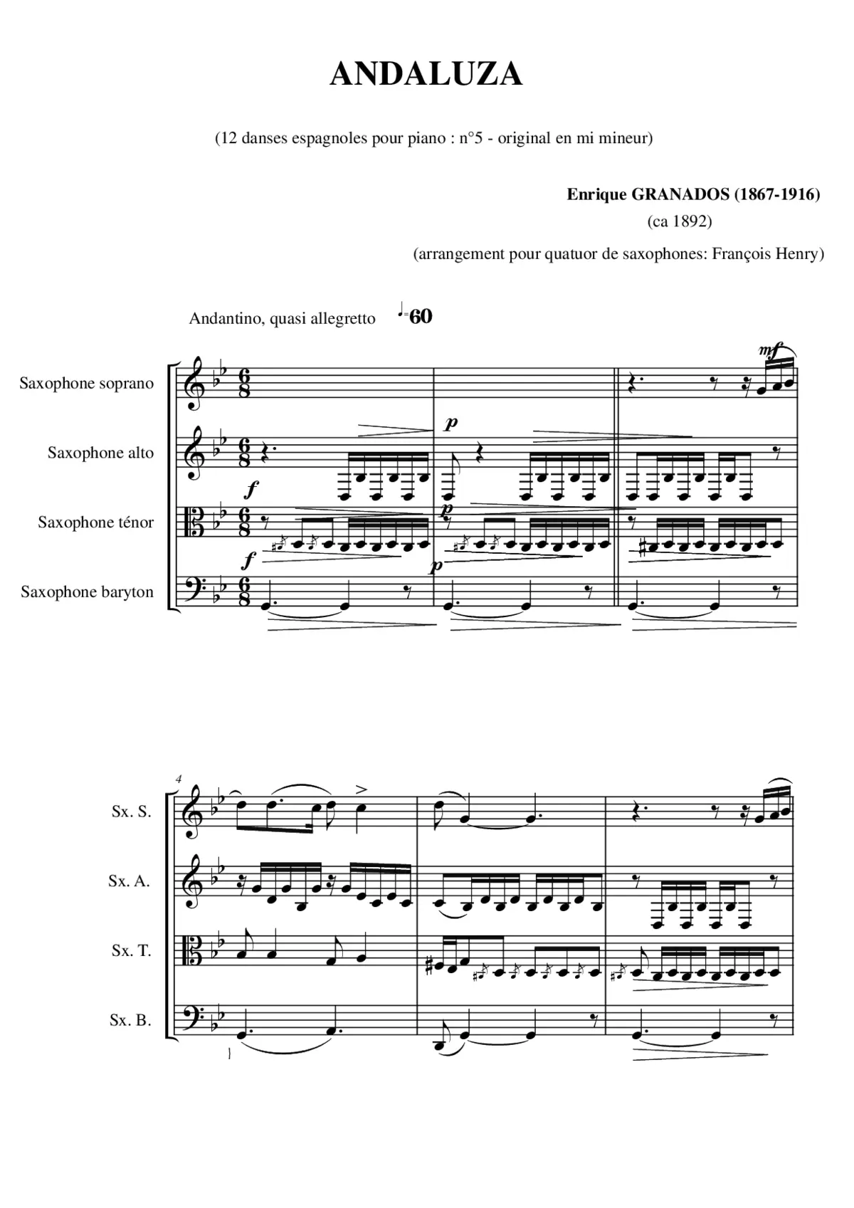 12 Danzas españolas - Page 1