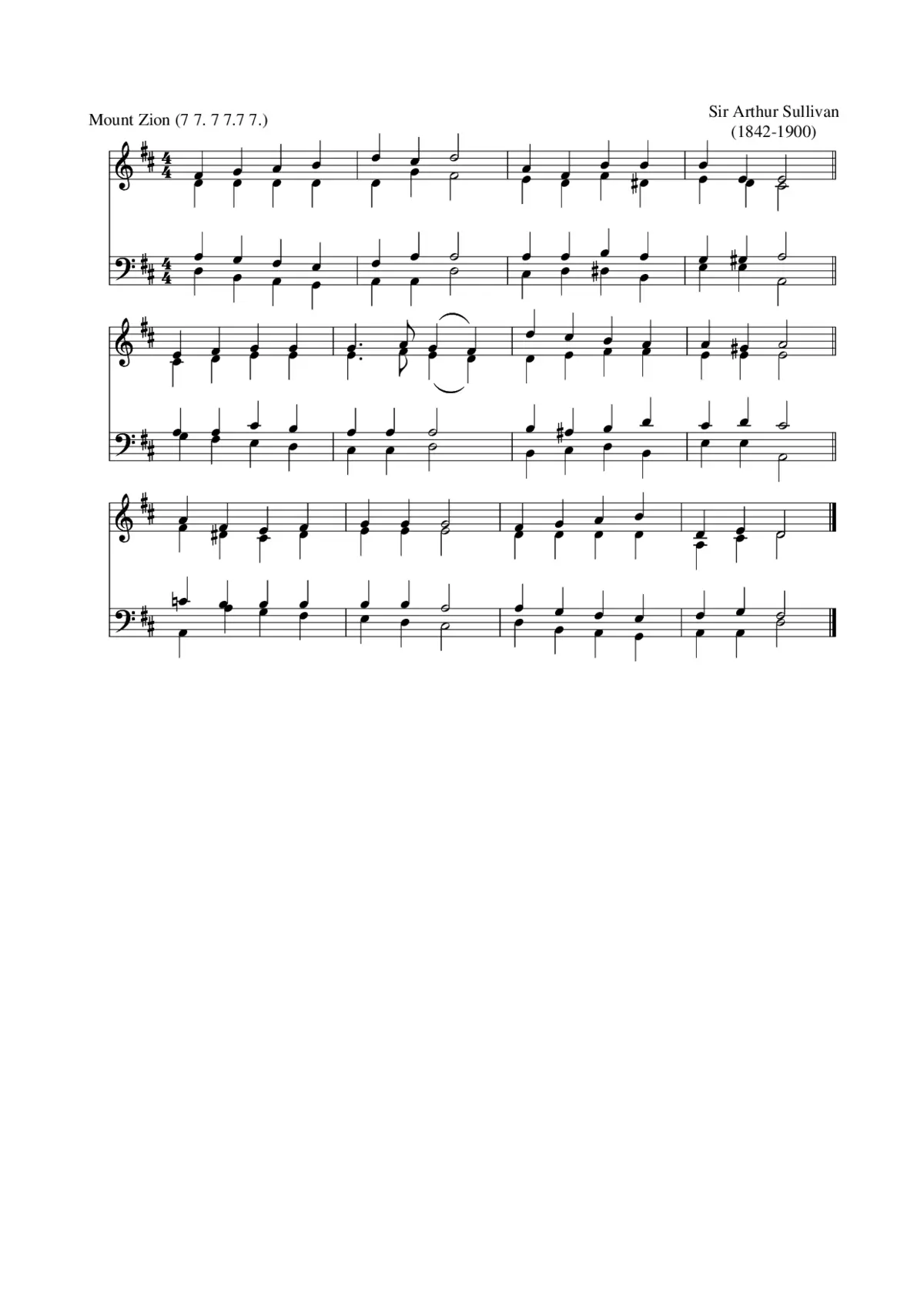 Mount Zion - Page 1