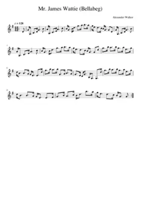 Mr. James Wattie (Bellabeg)