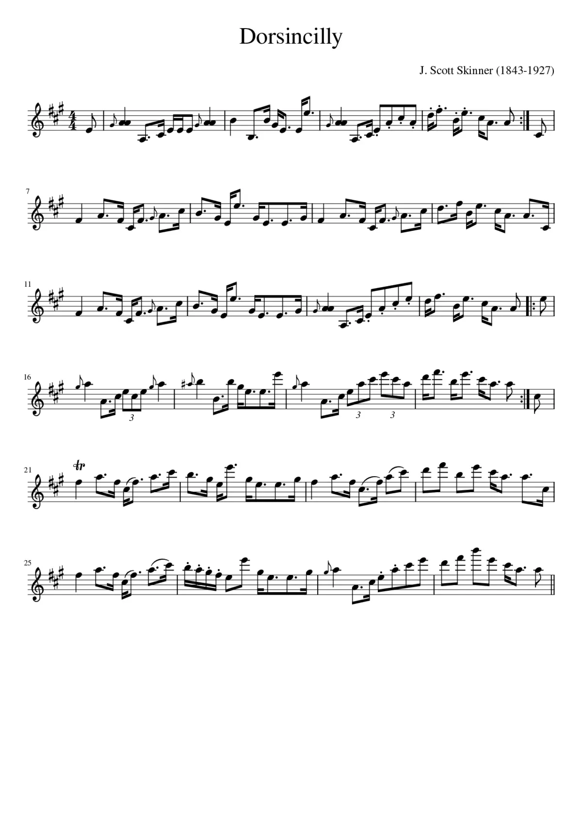 Dorsincilly - Page 1