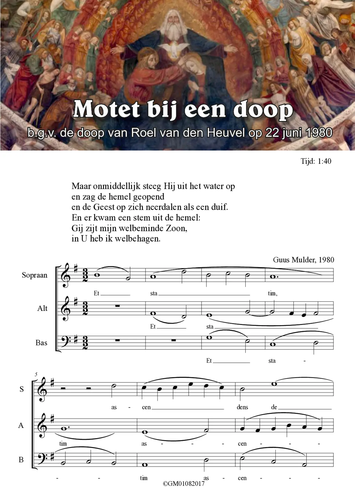 Et statim ascendens de aqua - Page 1