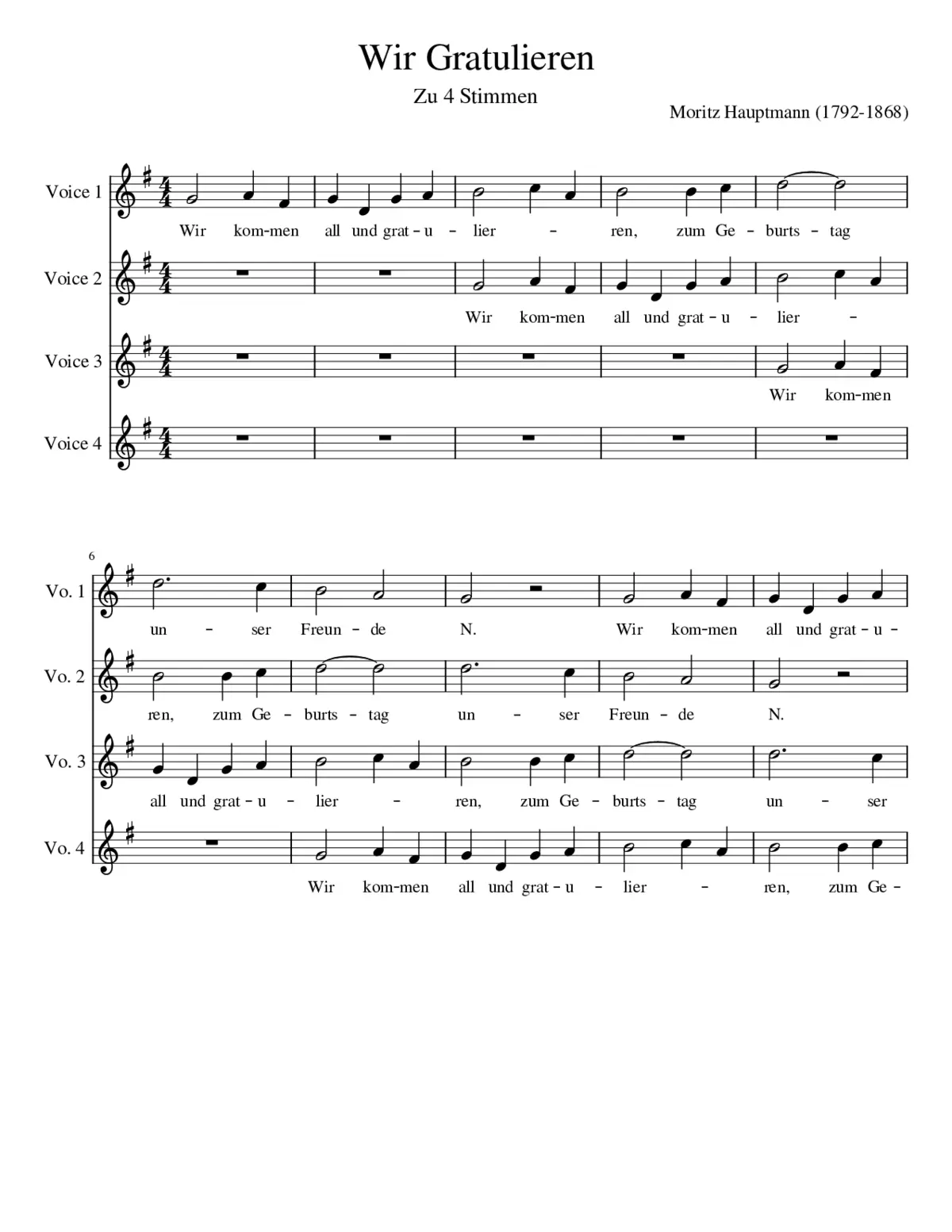 Wir Gratulieren - Page 1