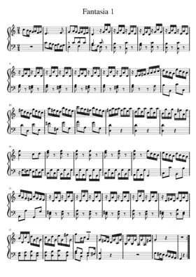 12 Fantasias for Keyboard