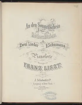 2 Lieder von Robert Schumann