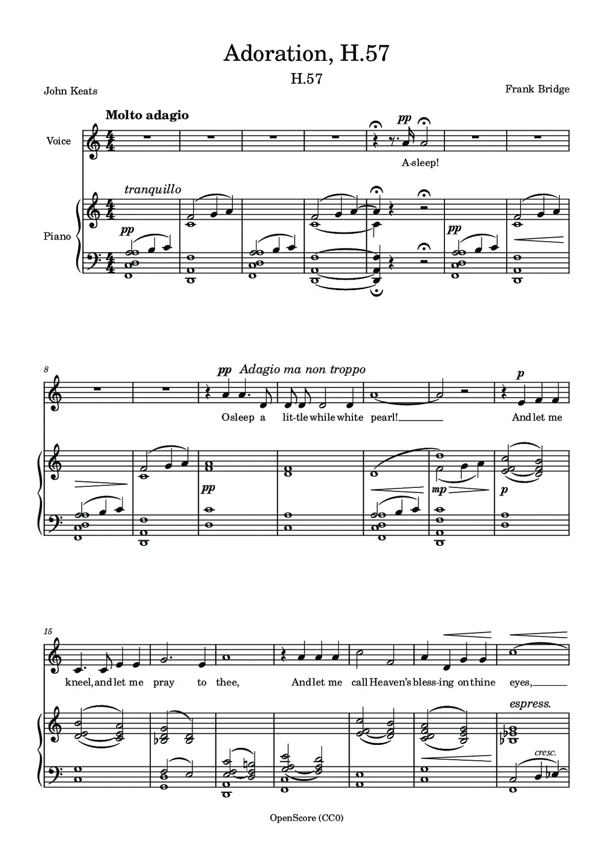 Adoration, H.57 - Page 1