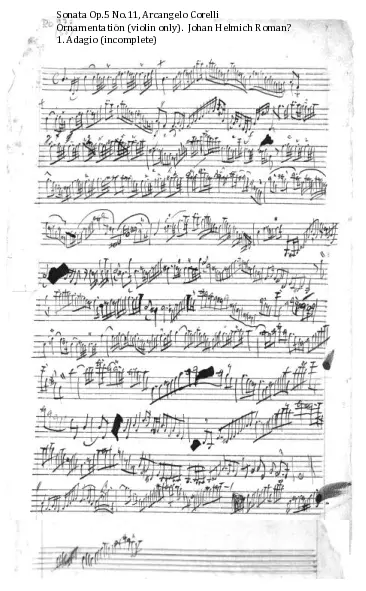 Violin Sonata in E major - Page 1