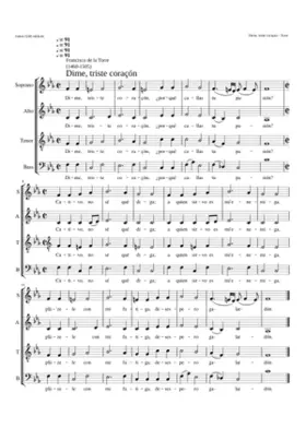 Dime triste coraçón