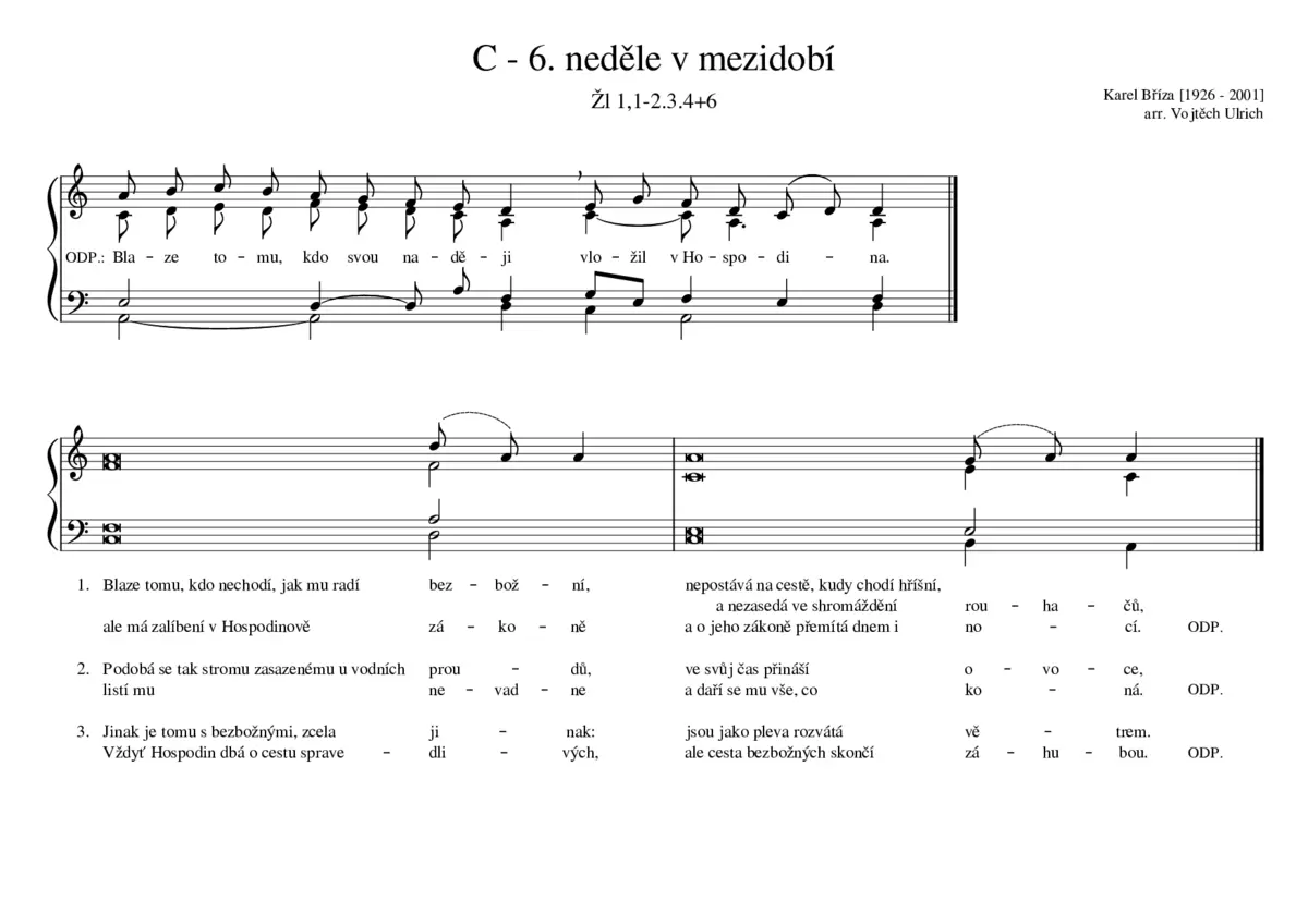 C - 6. neděle v mezidobí - Page 1