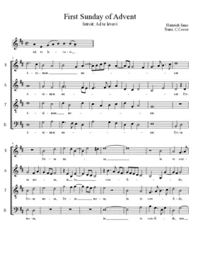 Ad te levavi (introit)