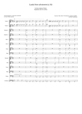 Lauda Sion salvatorem a 10