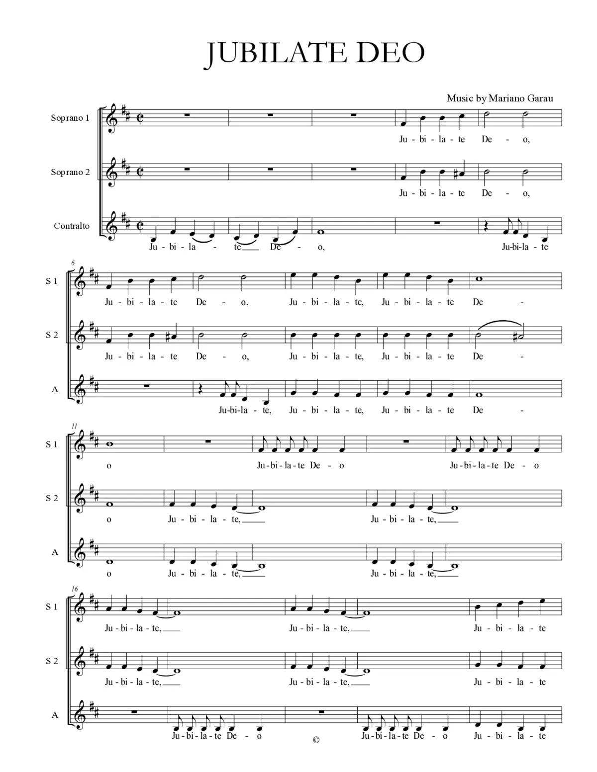Jubilate Deo 2024 - Page 1