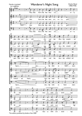Wanderer's Night Song