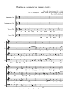 Domine non secundum peccata nostra