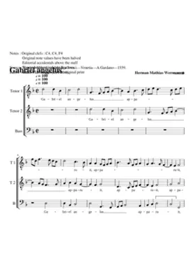 Gabriel angelus apparuit