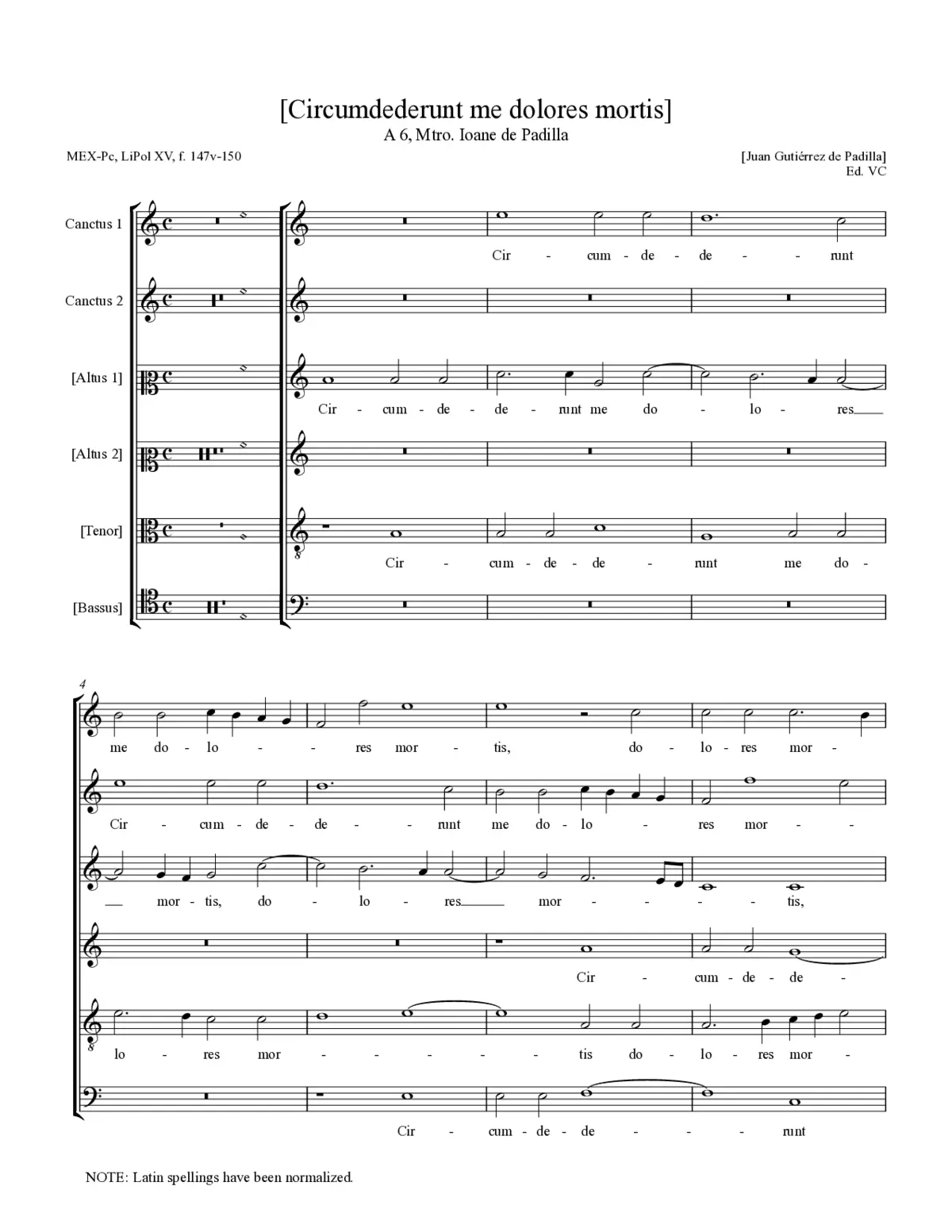 Circumdederunt me dolores mortis - Page 1