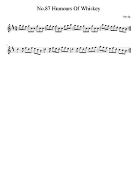 No.87 Humours Of Whiskey