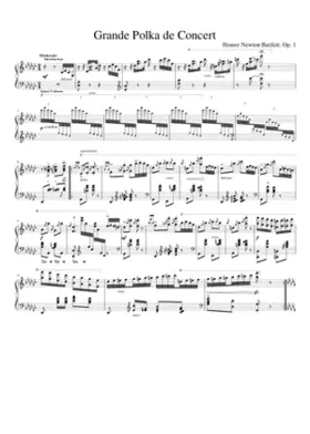 Grande Polka de Concert Op. 1