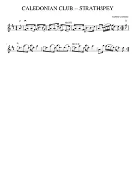 CALEDONIAN CLUB -- STRATHSPEY