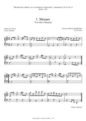 2 Menuets in C major / C minor