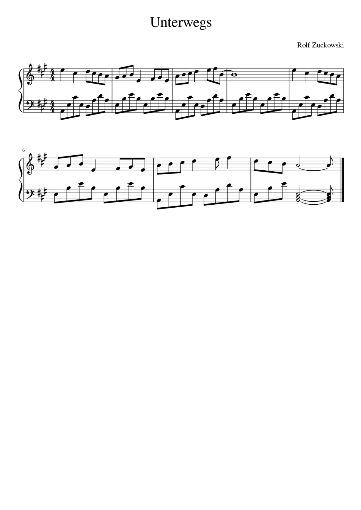Unterwegs - Page 1