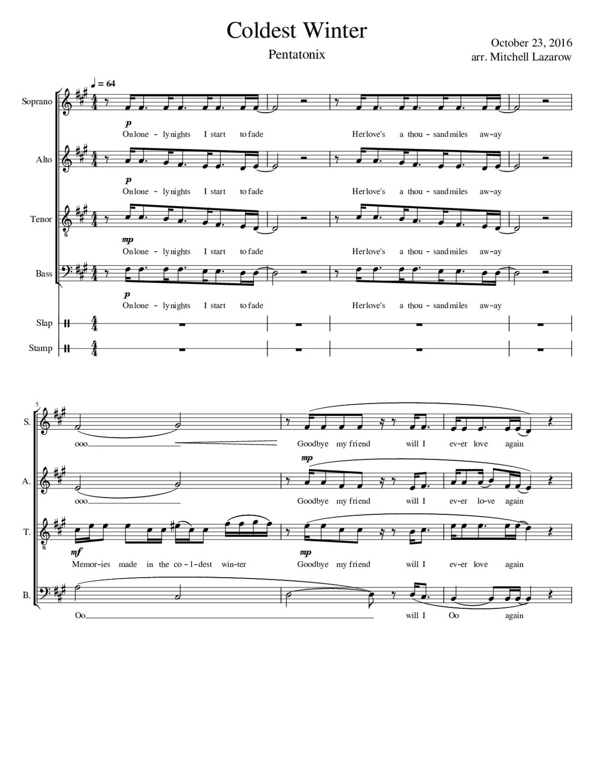 coldest winter - Page 1