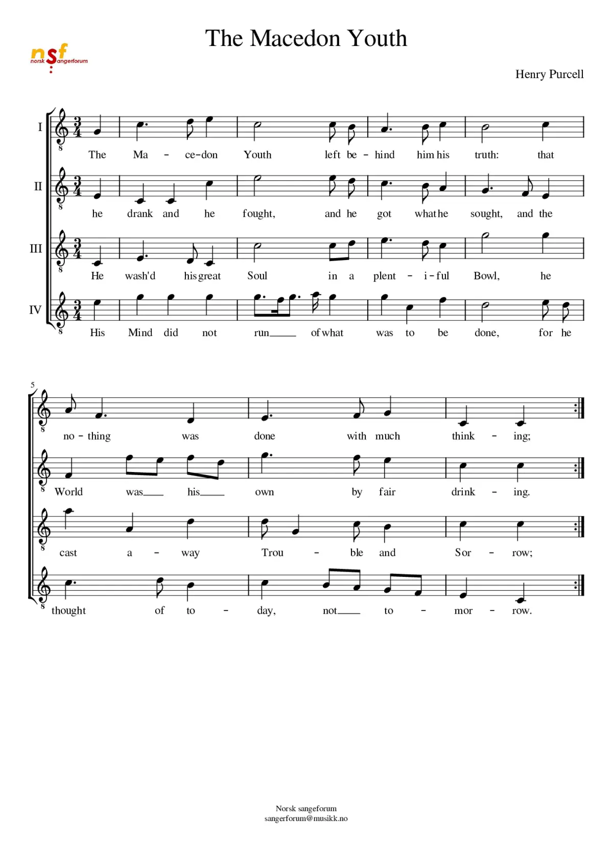 The Macedon Youth - Page 1