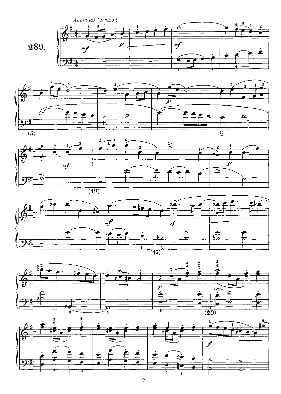 Keyboard Sonata in G major - Page 1