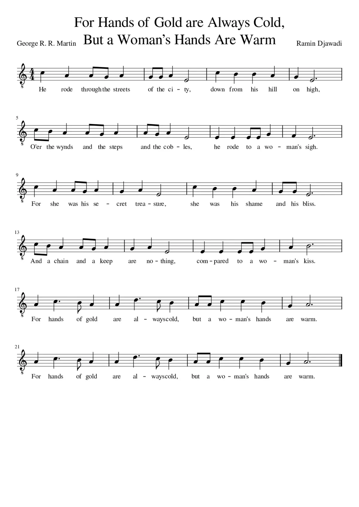 hands of gold - Page 1