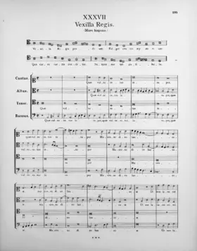 Vexilla regis prodeunt (more hispano) for 6 voices