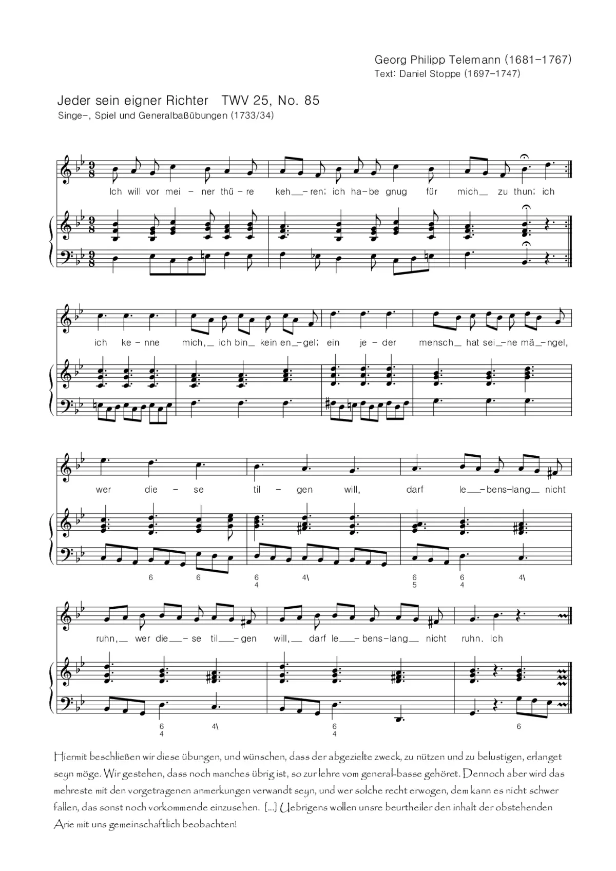 Jedem sein eigner Richter - Page 1