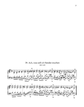 Ach, was soll ich Sünder machen