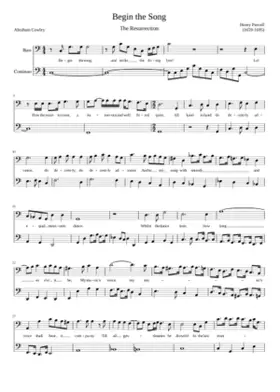 Begin the Song (The Resurrection)