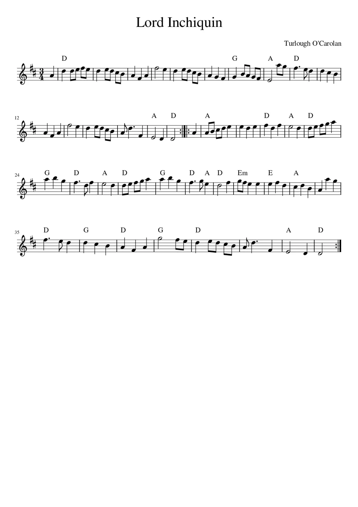 Lord Inchiquin - Page 1