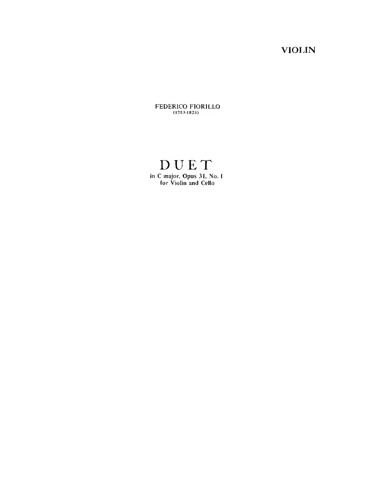 3 Duets for Violin and Cello - Page 1